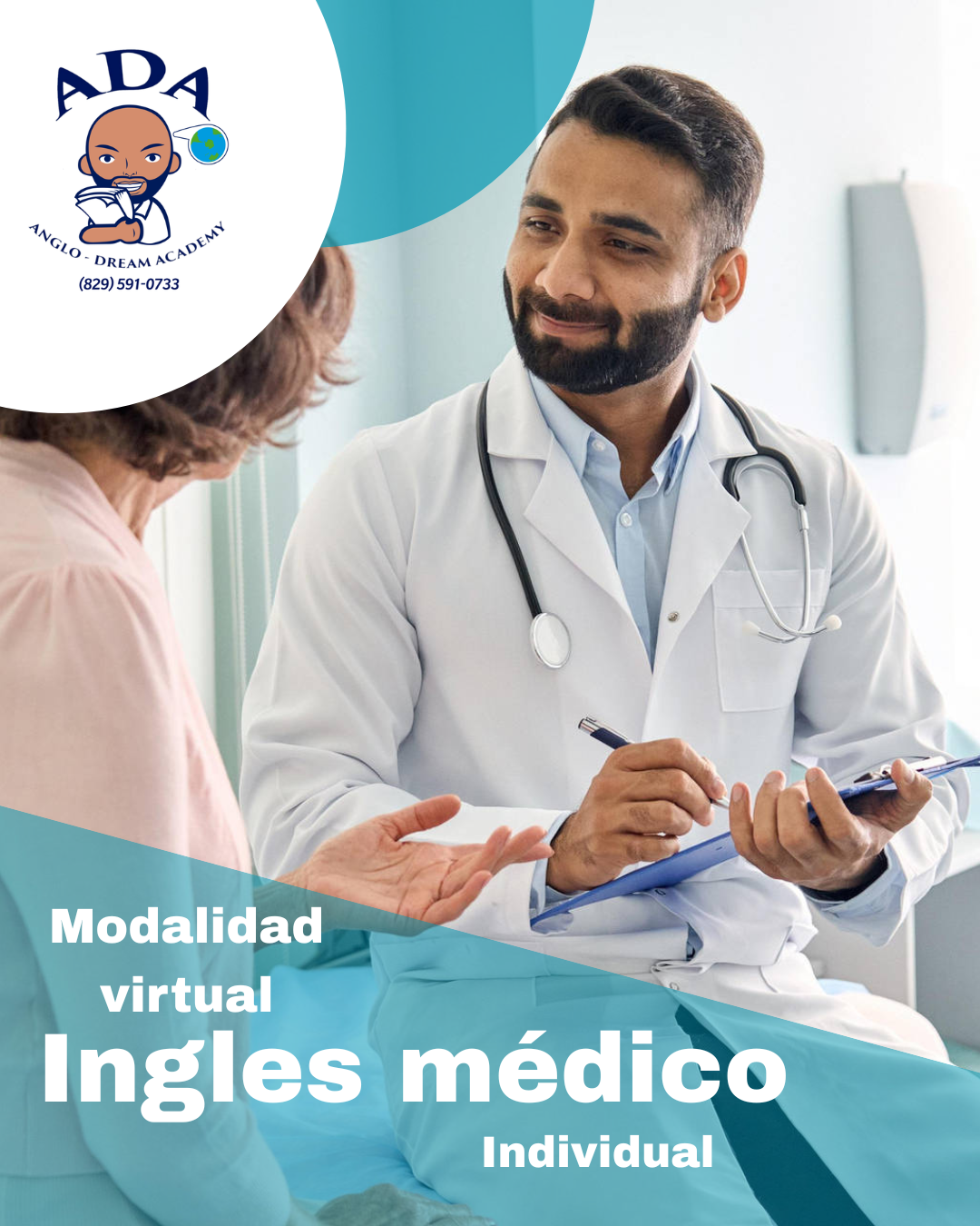 Infografía del programa Inglés Médico GENERAL